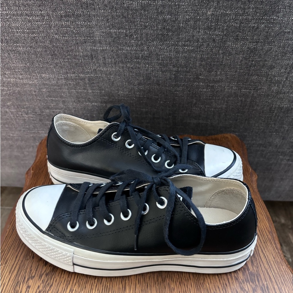 Converse Black and White Women's Shoes